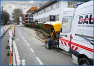 Baum Hoch-, Tief- und Straßenbau GmbH. Kabeleinbringarbeiten: Einziehtechnik